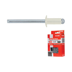 ICCONS® - Rivet Dome Alu-Steel 4-3 Manor Red Trade Pack Of 100 | RDTP-AS43MR