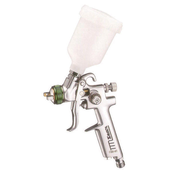 ITM - STAR MINI TOUCH-UP GUN GRAVITY FEED 1.0MM NOZZLE 130ML PLASTIC POT | S106T-10G