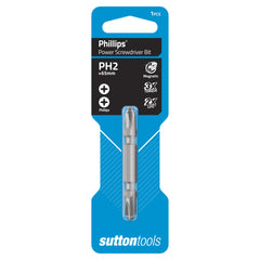 Sutton - Screwdriver Bit S122 Phillips Ph2 65mm D/End 1Pk | S1220265