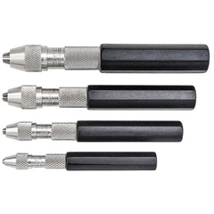 Starrett - Pin Vise Set Sizes 166A/B/C/D W/ Case | S166Z