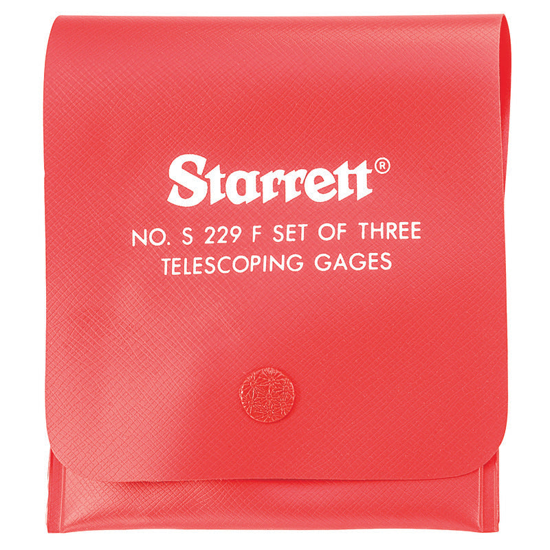 Starrett - Plastic Case for Telescoping Gage Set of 3(S229F) | S229FZZ