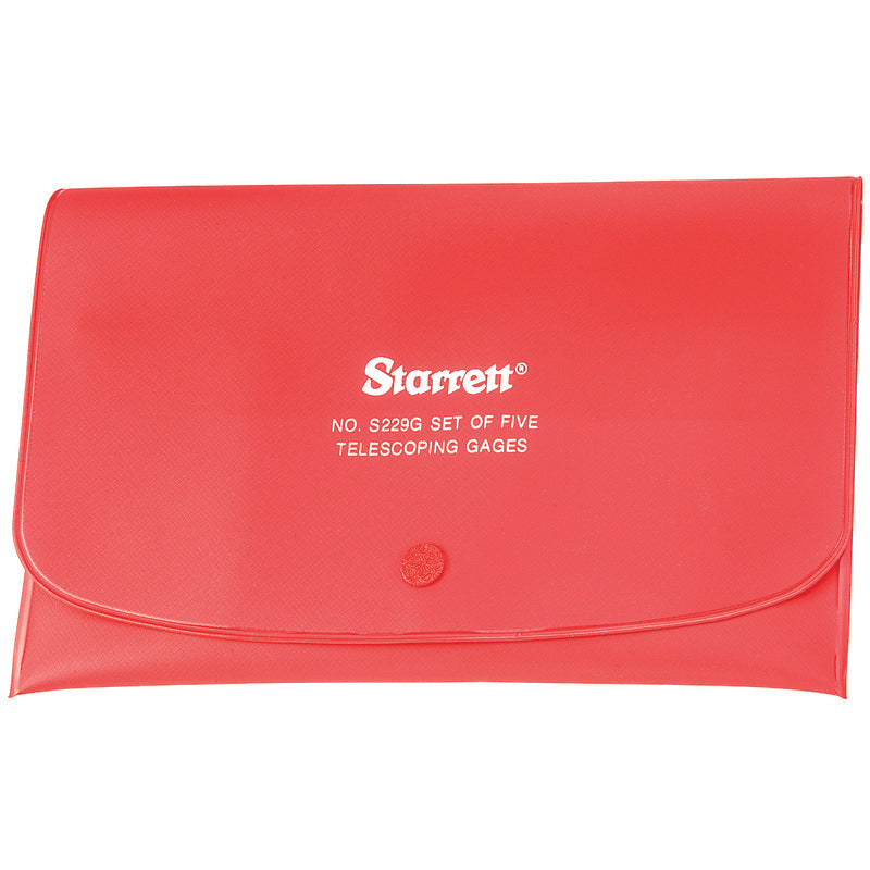 Starrett - Plastic Case for Telescoping Gage Case for Set of 5(S229G) | S229GZZ