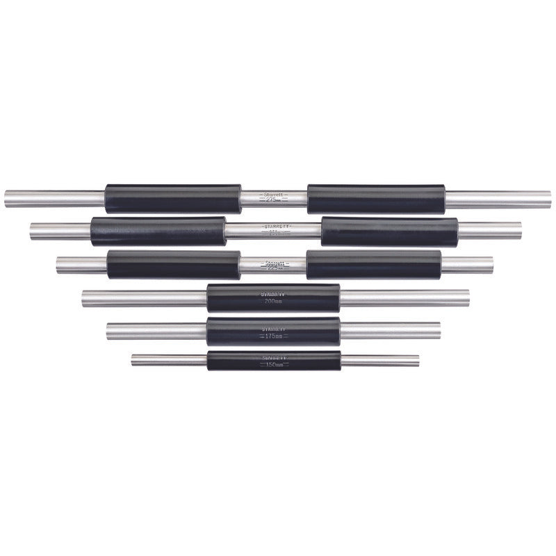 Starrett - Set of 6 Metric Standard End Measuring Rods | S234MF
