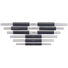 Starrett - Set of 6 Metric Standard End Measuring Rods | S234MF