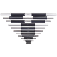 Starrett - Set of 11 Metric Standard End Measuring Rods | S234MG