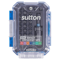 Sutton Tools - Scrdrv Bit S250 Supatorq Ins Bits STACK-IN Set 33Pc | S250S33A