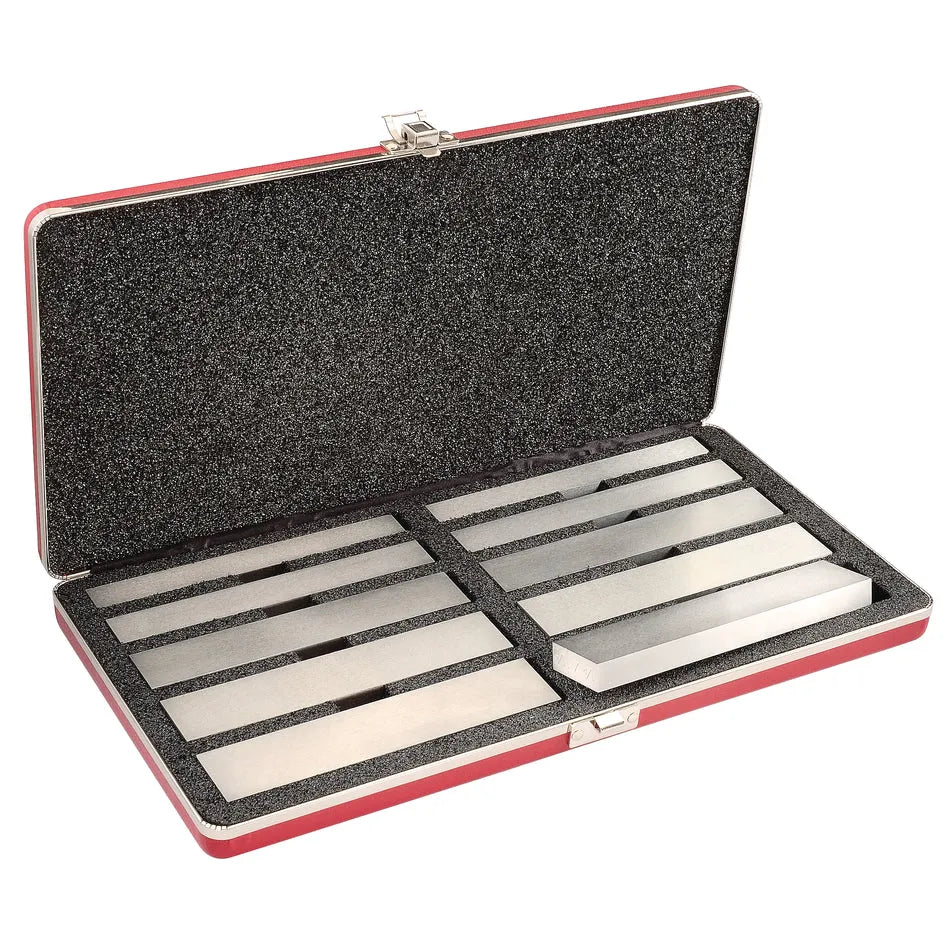 Starrett - Steel Parallel Set: (5 Pairs) Sizes S/T/W/X/Y in Case | S384-3Z
