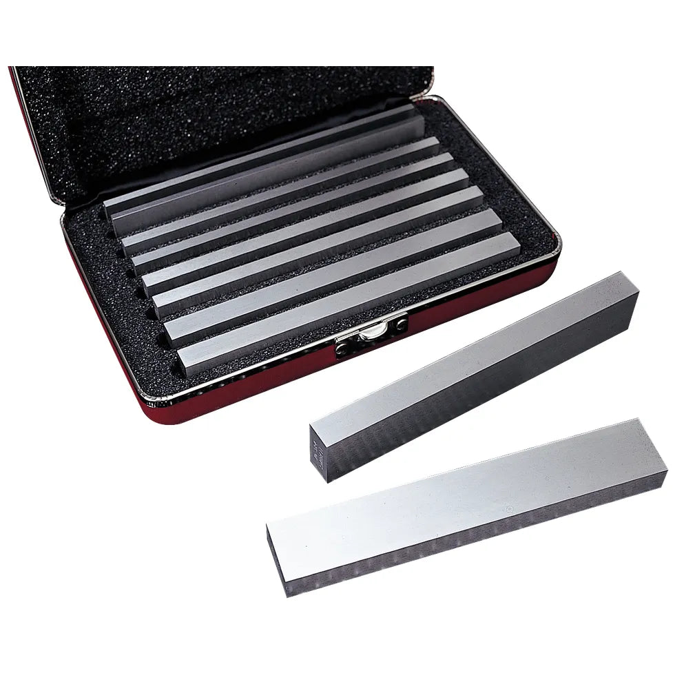 Starrett - Steel Parallel Set: (4 Pairs) Sizes A/C/E/G in Case | S384JZ