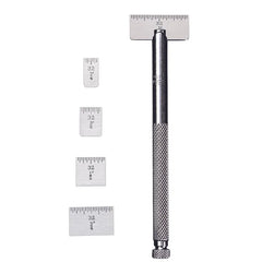 Starrett - Steel Rule Set: 5 Rules w/ Holder in Case | S423Z