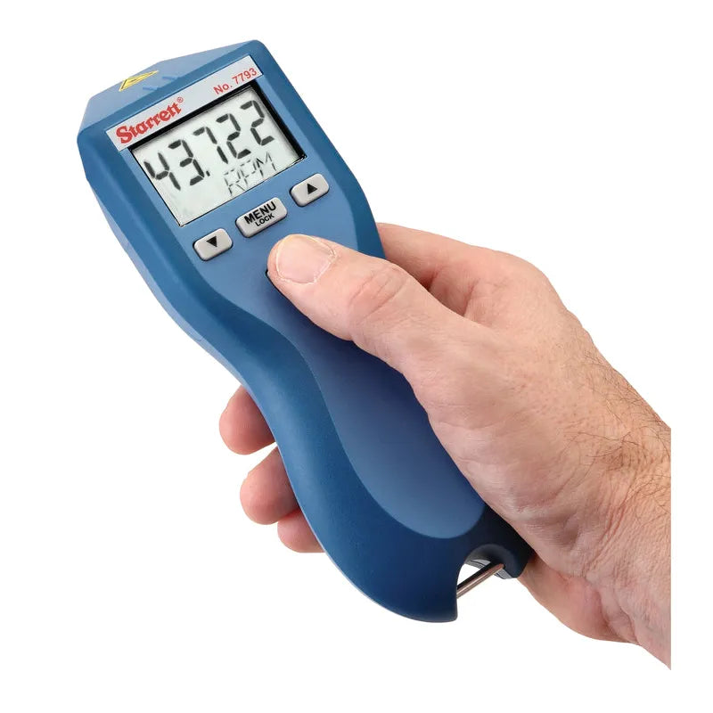 Starrett - Digital Pocket Laser Tachometer Kit | S7793Z