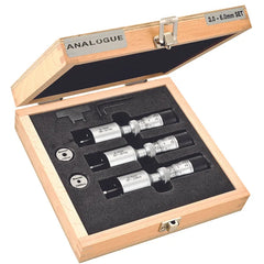 Starrett - MICROMETER- INSIDE SET 3-6MM RANGE | S78MXTBZ