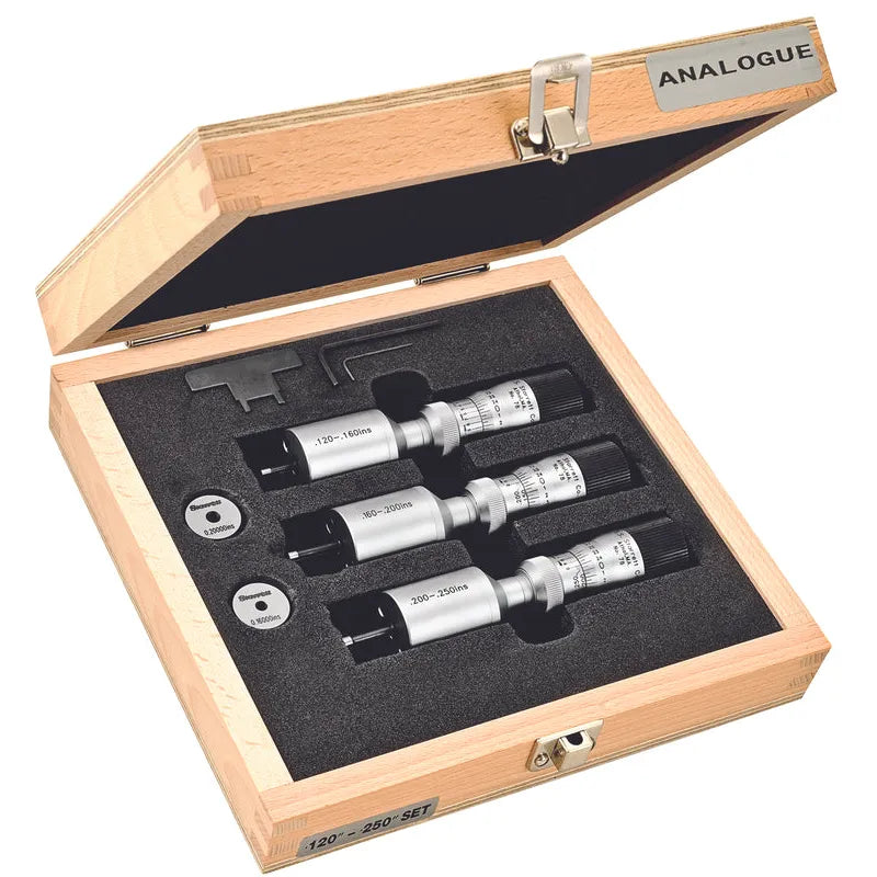 Starrett - MICROMETER- INSIDE SET .120-.250 | S78XTBZ