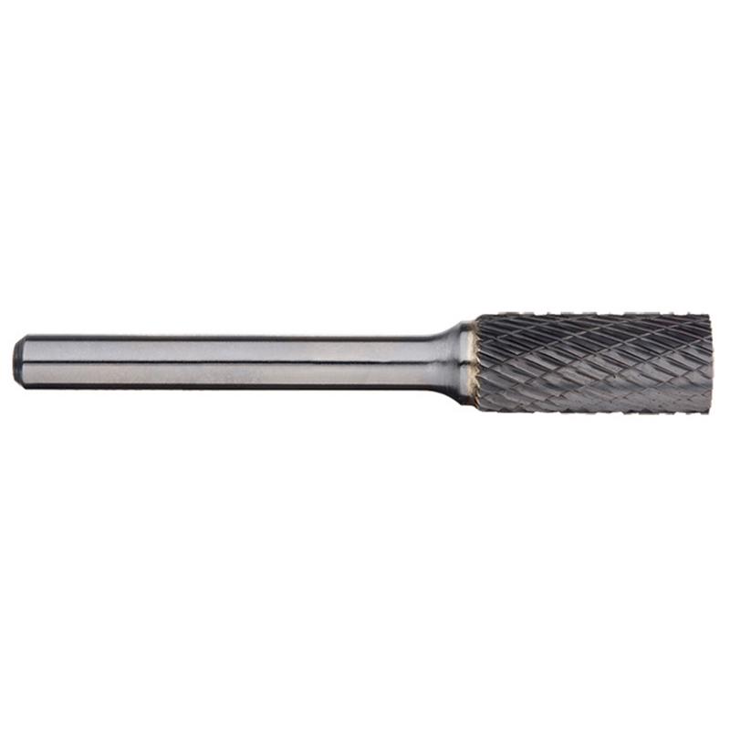 Alpha-1/4In Cylindrical Carbide Burr - 6In Long