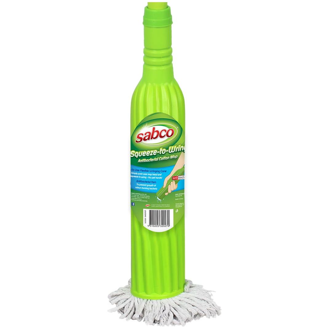 Sabco - Antibacterial Self Wringing Cotton Mop | SAB32027