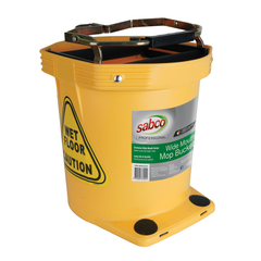 Sabco - Sabco Professional Wide Mouth Mop Bucket 16L Yellow | SAB37024