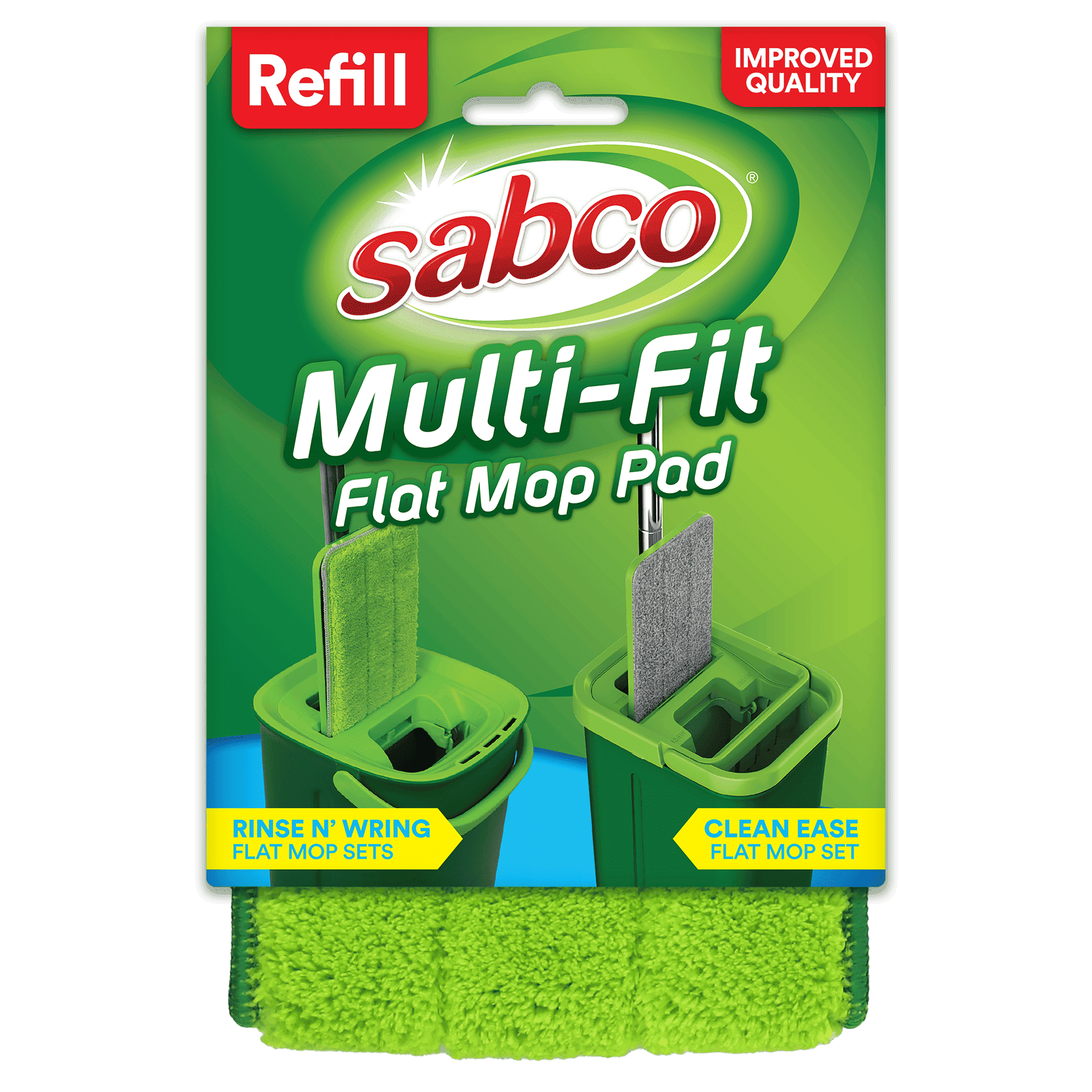 Sabco - Multi Fit Flat Mop Pad | SAB37086