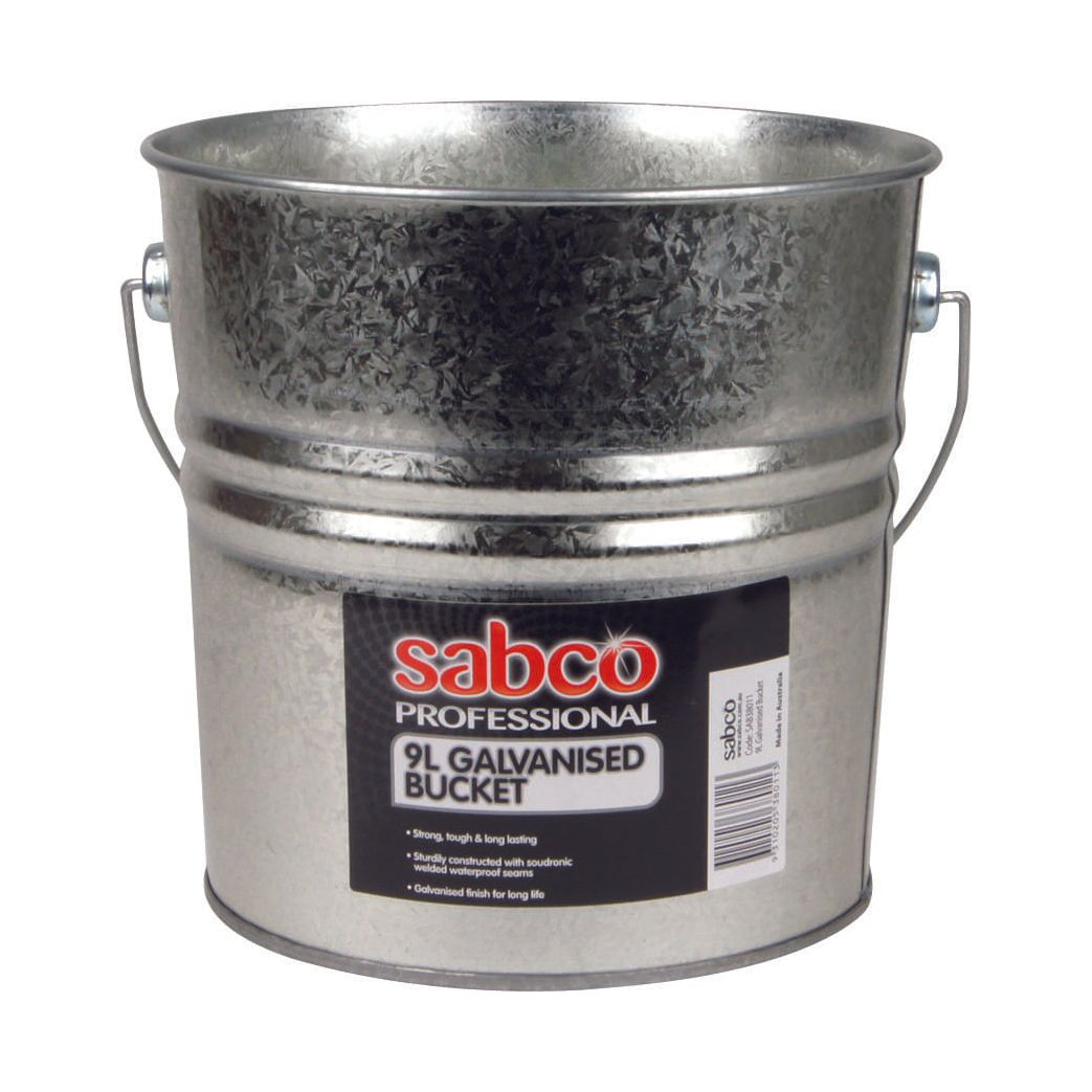 Sabco - Galvanised 9L Bucket | SAB38011