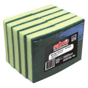 Sabco - Sabco Professional Sponge Scourers 10pk | SAB41183