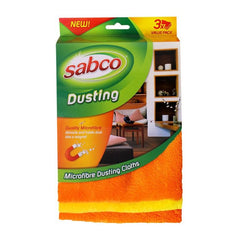 Sabco - Orange Dusting Cloth 3pk | SAB60067