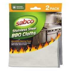 Sabco - Stainless Steel Bbq Cloths 2pk | SAB62109