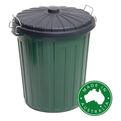Sabco - 46L Plastic Garbage Bin Green | SAB78024