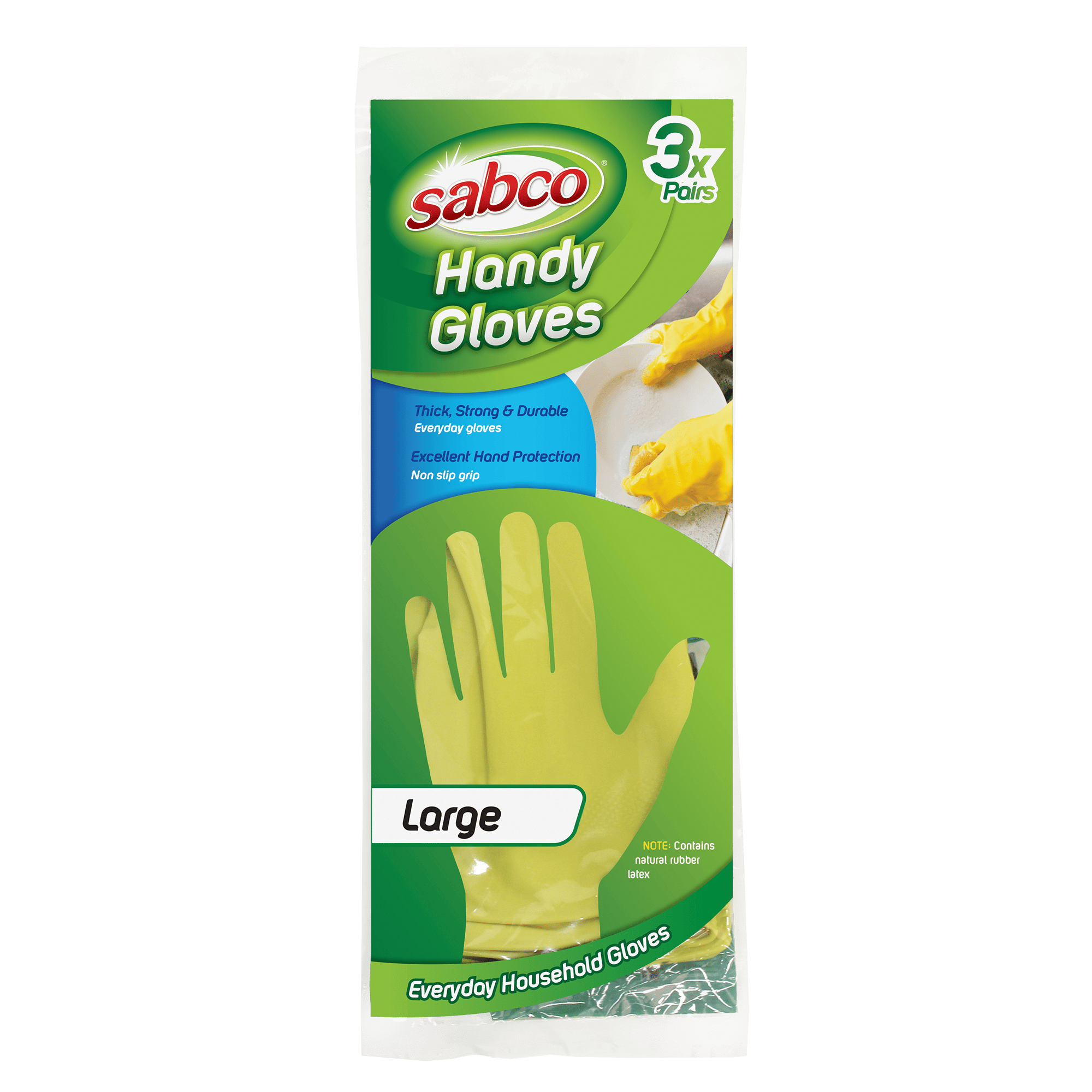 Sabco - Handy Gloves Large 3pk | SAB80002