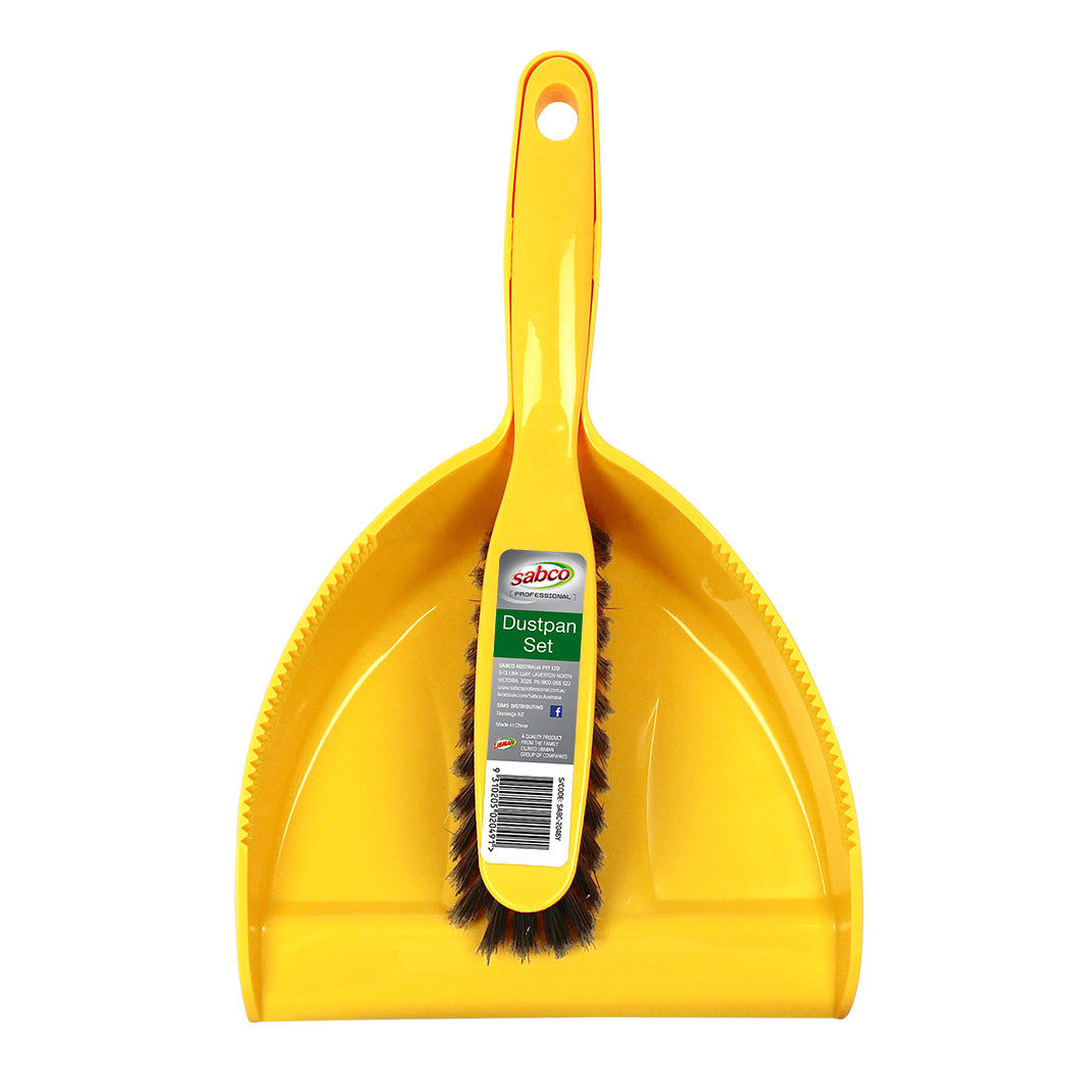 Sabco - Sabco Professional Dustpan Set - Yellow | SABC-2046Y