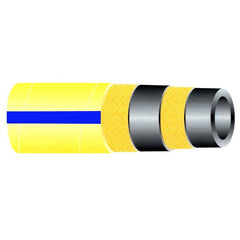 AIP - Rubber H/duty Air / Water Wire Braided Yellow - 38mm X Mtr | 10-040-038-cut | SAH38