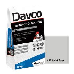 Davco Sanitized Colorgrout 49 Bg 1.5kg | 615431