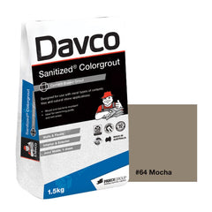 Davco Sanitized Colorgrout 64 Bg 1.5kg | 616600
