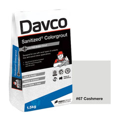 Davco Sanitized Colorgrout 67 Bg 1.5kg | 616601