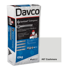 Davco Sanitized Colorgrout 67 Bg 15kg | 616660