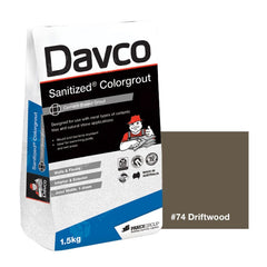 Davco Sanitized Colorgrout 74 Bg 1.5kg | 616620