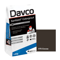 Davco Sanitized Colorgrout 75 Bg 1.5kg | 616622