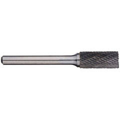Alpha-7/16In Cylindrical Carbide Burr With End Cut