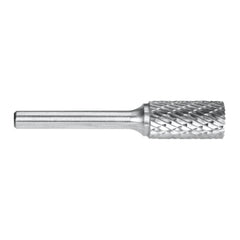 Alpha-1/2In Cylindrical Carbide Burr With End Cut | Silver Series