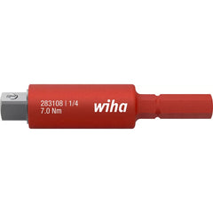 Precision Specialty Tools - ADAPTOR WIHA 1/4 SQ MALE TO 1/4 HEX MALE | 01933(7210)
