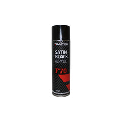 Pacer - F70 Satin Black Acrylic 400 gram Aerosol | SB400