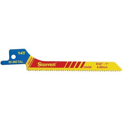 Starrett - SAW BLADE SCROLL RECIPRO 100MM X 14TPI 5PK | SB414-5
