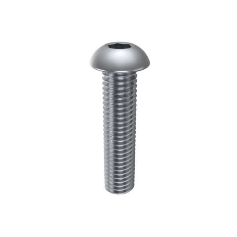 Bremick - SS304 Button Head Socket Screw ISO M8 x 25mm (Box of 100)