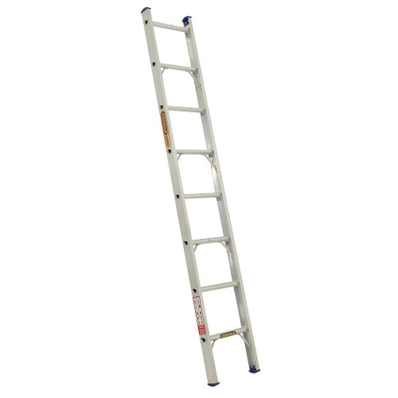 Gorilla - Single builders ladder 2.4m (8ft) Aluminium 140kg Industrial | SBL008-I