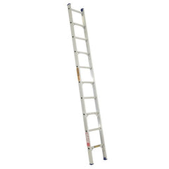 Gorilla - Single builders ladder 3.1m (10ft) Aluminium 140kg Industrial | SBL010-I