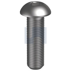 Hobsons - 10-32 x 1/4" - ANSI B18.3 Button Head Socket Screw H - Plain - UNF | SBSOPF10320025