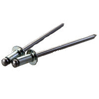 BBI - Steel / Steel Zinc Cr+3 Dome Head Blind Rivet Sbs 3-6 3/32 (.251-.375) X 0.475.zinc Cr+3 | 183031