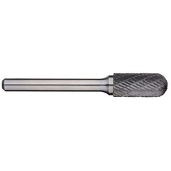 Alpha-12.7Mm Cylindrical Ball Nose Carbide Burr