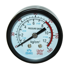SP Air - Accessories Compressor - Guage Rear Mount 50mm | SCA20R