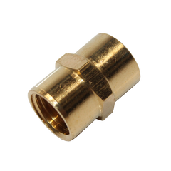 SP Air - Accessories Compressor - Socket Hex Brass 1/4"F X 1/4"F | SCA52