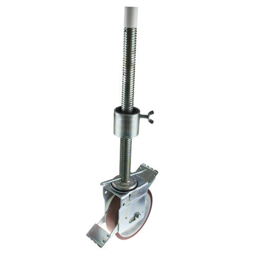 EHI - Scaffold Castor 200mm Urethane Threaded Stem | SCAF200PNGTS