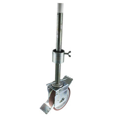 EHI - Scaffold Castor 200mm Urethane Threaded Stem | SCAF200PNGTS