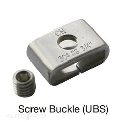 TRIDON UNIBAND BUCKLES SCREW 3/4 INCH (PK100)| UBS012/100